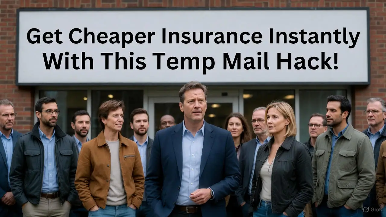 Get Cheaper Insurance Instantly With This Temp Mail Hack!