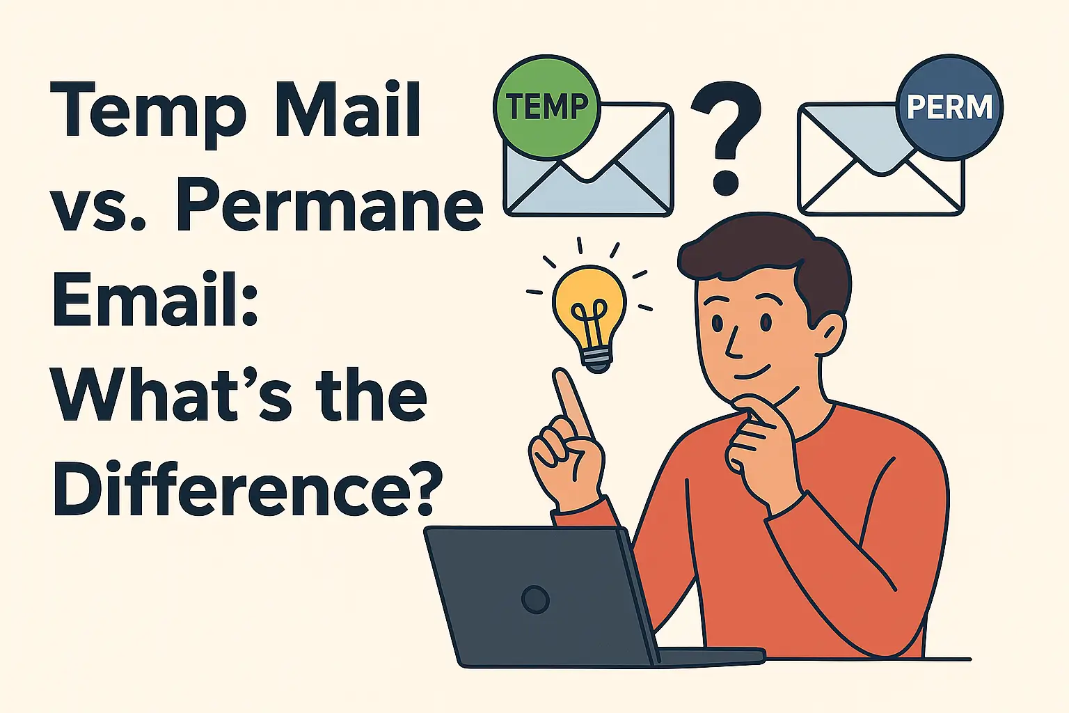 Temp Mail vs. Permanent Email: What’s the Difference?